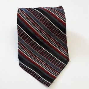 Chereskin Men's 100% Silk Striped Necktie